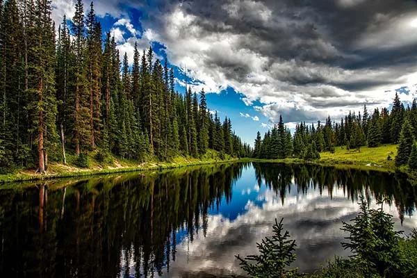 Colorado mountain lake — near the Pueblo, Colorado roots of Business Experts US